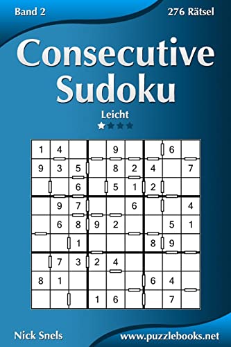 9781511988438: Consecutive Sudoku - Leicht - Band 2 - 276 Rtsel: Volume 2