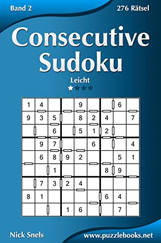 9781511988438: Consecutive Sudoku - Leicht - Band 2 - 276 Rtsel (German Edition)