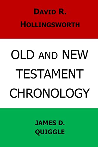 Beispielbild fr Old and New Testament Chronology zum Verkauf von BooksRun