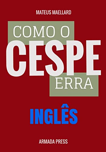 Stock image for Como O Cespe Erra: Ingles for sale by THE SAINT BOOKSTORE