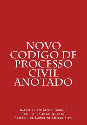 9781512066272: Novo Codigo de Processo Civil Anotado (Portuguese Edition)