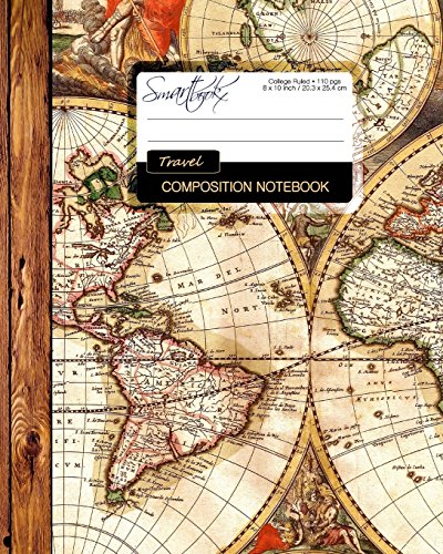 9781512149265: Travel Composition Notebook: Large College Ruled Writer’s Notebook [ Perfect Bound * 8 x 10 inch ] (Composition Books - Travel & World Cultures) [Idioma Ingls]