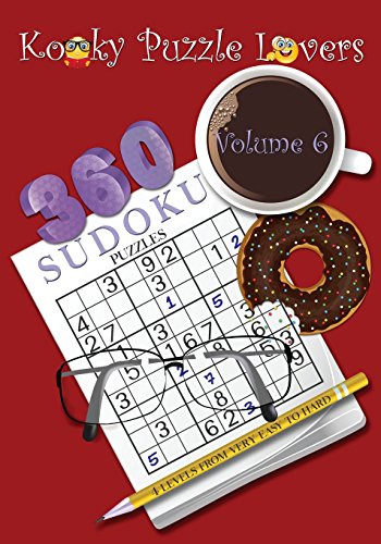 Beispielbild fr Sudoku Puzzle Book, Volume 6: 360 Puzzles with 4 difficulty levels (very easy to hard) zum Verkauf von THE SAINT BOOKSTORE