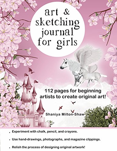 Stock image for Art and Sketching Journal for Girls for sale by Revaluation Books