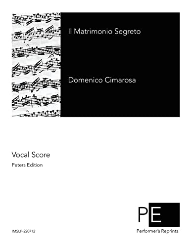Stock image for Il Matrimonio Segreto (Italian Edition) for sale by California Books