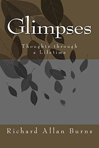 Stock image for Glimpses: Thoughts Through a Lifetime for sale by Recycle Bookstore