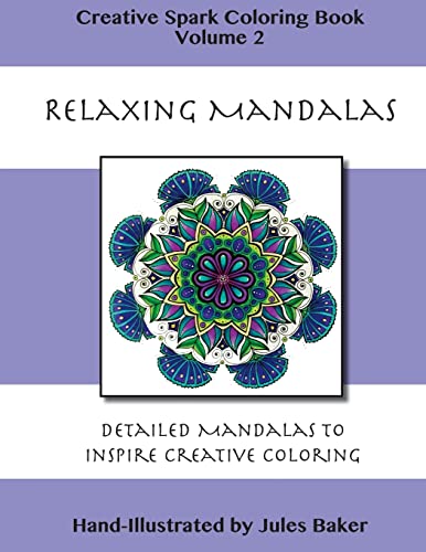 Immagine stock per Creative Spark Coloring Book: Relaxing Mandalas: Volume 2