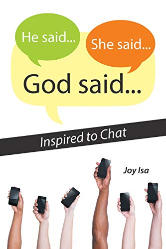 Stock image for He said.She said.God said.: Inspired to Chat for sale by Chiron Media