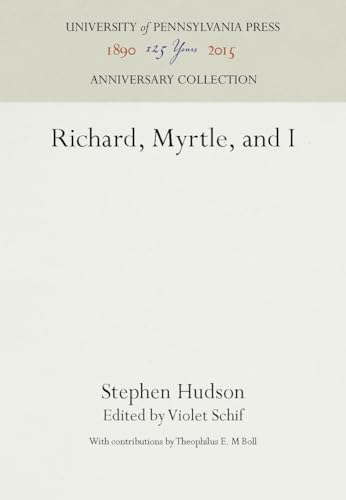 Beispielbild fr Richard, Myrtle, and I (Anniversary Collection) zum Verkauf von Mispah books