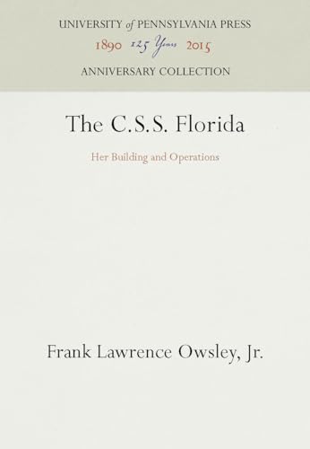 9781512805123: The C.S.S. Florida: Her Building and Operations