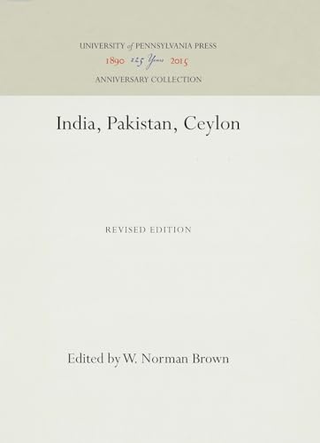 Stock image for India, Pakistan, Ceylon (Anniversary Collection) for sale by Redux Books