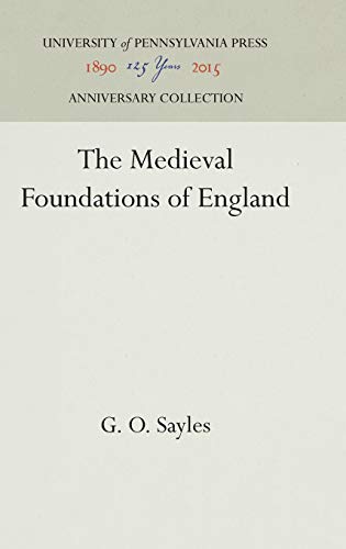 Beispielbild fr The Medieval Foundations of England zum Verkauf von Better World Books