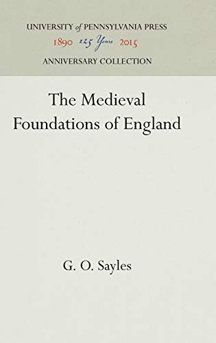 Stock image for The Medieval Foundations of England for sale by Better World Books