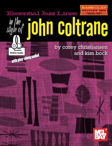 Imagen de archivo de Essential Jazz Lines: Bass Clef in the Style of John Coltrane a la venta por Revaluation Books