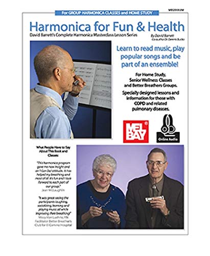 Stock image for Harmonica for Fun and Health (Book + Online Audio) by David Barrett co-author Dennis Bucko, M.D. for sale by Magers and Quinn Booksellers