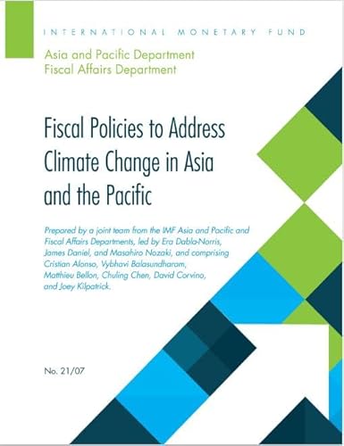 Stock image for Fiscal Policies to Address Climate Change in Asia and the Pacific for sale by The Book Corner