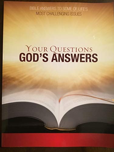 Beispielbild fr Your Question's God's Answers zum Verkauf von Wonder Book