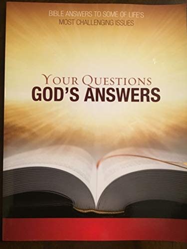 Stock image for Your Question's God's Answers for sale by Wonder Book