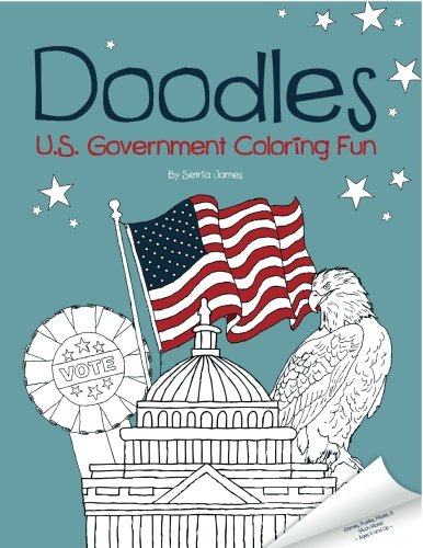 Stock image for Doodles U.S. Government Coloring Fun for sale by HPB Inc.