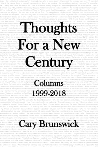 Imagen de archivo de Thoughts For A New Century: Columns 1999-2018 a la venta por Save With Sam