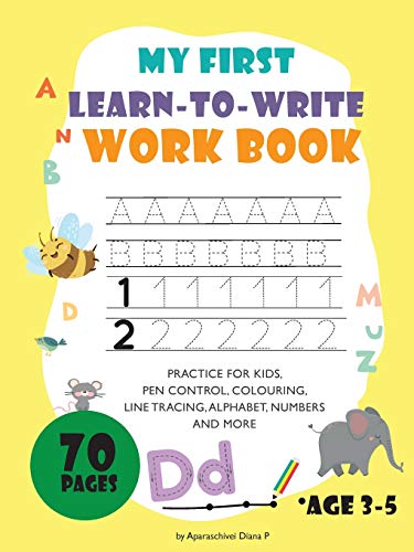 Stock image for My first learn to write workbook for sale by ThriftBooks-Atlanta