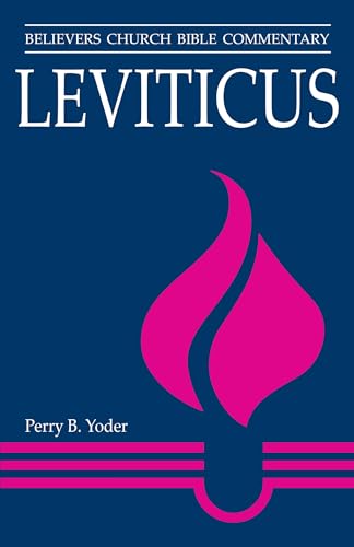 Stock image for Leviticus (Believers Church Bible Commentary) for sale by GF Books, Inc.