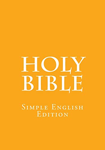 Imagen de archivo de Holy Bible: Simple English Edition a la venta por California Books