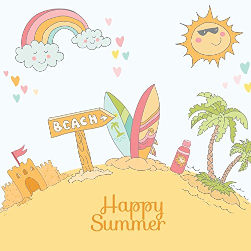 Beispielbild fr Happy Summer: Summer Break Journal & Scrapbook for Kids zum Verkauf von Buyback Express