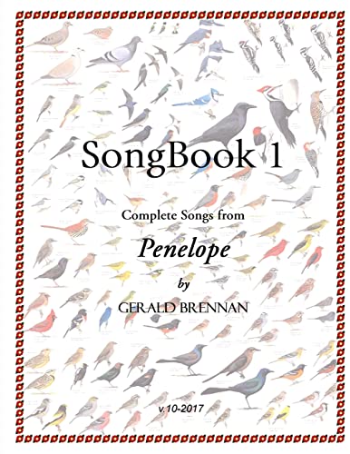 Stock image for Song Book 1 Songs from Penelope Volume 1 for sale by PBShop.store US