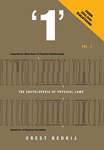 Beispielbild fr 1': The Encyclopedia of Physical Laws Vol. 3 zum Verkauf von Lucky's Textbooks