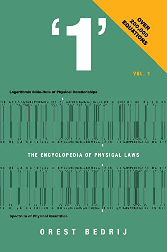 Imagen de archivo de 1' The Encyclopedia of Physical Laws Vol. 1 a la venta por Lucky's Textbooks
