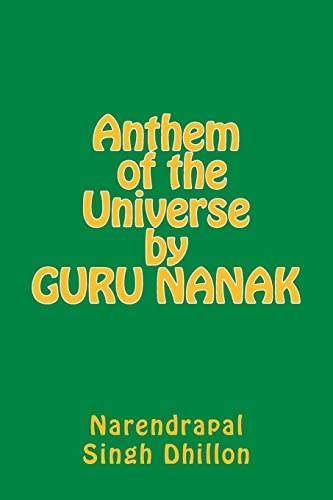 Stock image for Anthem of the Universe by GURU NANAK for sale by Ergodebooks