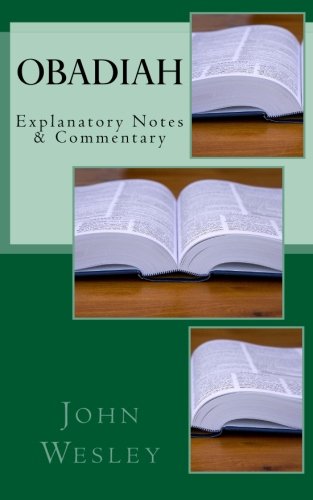 Imagen de archivo de Obadiah: Explanatory Notes & Commentary a la venta por Ergodebooks