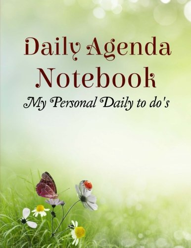9781514657454: Daily Agenda Notebook: My Personal Daily to do's (Simple Planners)
