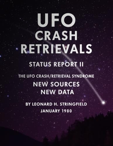 Imagen de archivo de UFO Crash Retrievals - Status Report II: The UFO Crash Retrieval Syndrome - New Sources New Data a la venta por Revaluation Books