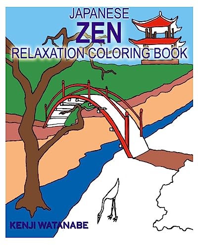 Stock image for Japanese Zen Relaxation Coloring Book for sale by THE SAINT BOOKSTORE