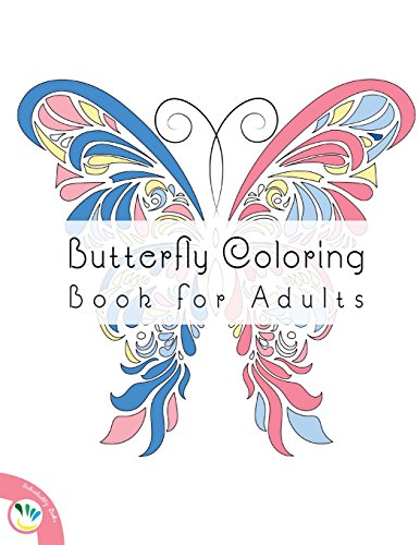 Beispielbild fr Butterfly Coloring Book for Adults zum Verkauf von AwesomeBooks
