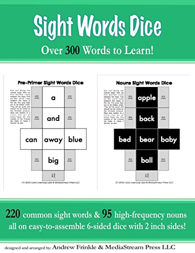 9781514810729: Sight Words Dice: Over 300 Sight Words to Learn: Volume 4