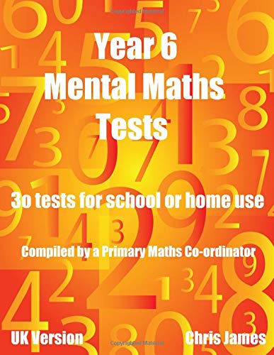 Beispielbild fr Year 6 Mental Maths Tests: 30 tests, with answers, for home and school use zum Verkauf von WorldofBooks