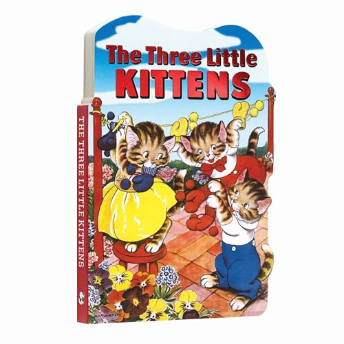 Imagen de archivo de The Three Little Kittens Board Book (Childrens Die-Cut Board Book) a la venta por Goodwill of Colorado