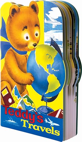 Beispielbild fr Teddy's Travels Shape Book (Children's Die-Cut Shape Book) zum Verkauf von Books From California