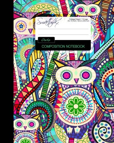 Owls Composition Notebook College Ruled Writer S Notebook