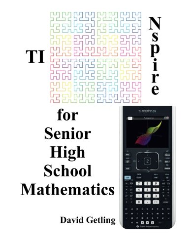 Stock image for TI-Nspire for Senior High School Mathematics for sale by Revaluation Books