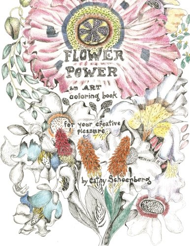 9781515195962: Flower Power: An Art Coloring Book