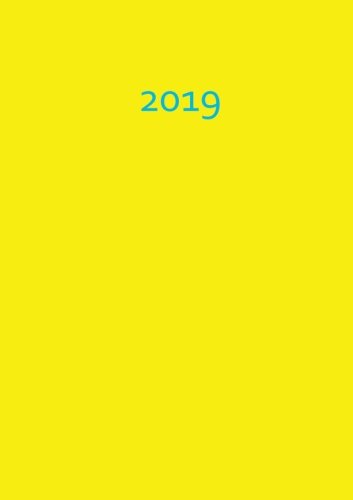 Beispielbild fr Kalender 2019 - Yellow / gelb / Sonnenschein: DIN A5 - 1 Woche auf 2 Seiten zum Verkauf von Buchpark