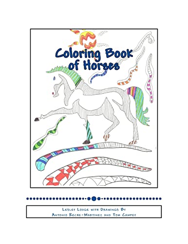 Beispielbild fr Horses Adult Coloring Book: Stress Reducing Art Therapy zum Verkauf von Revaluation Books