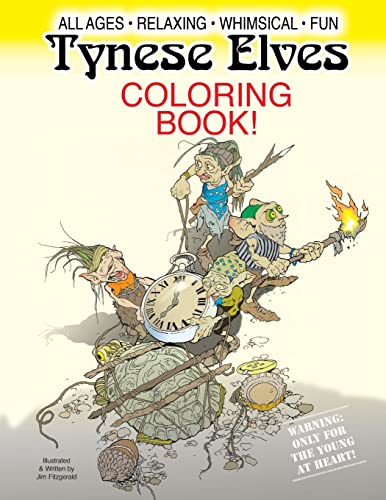 9781515207948: Tynese Elves coloring book