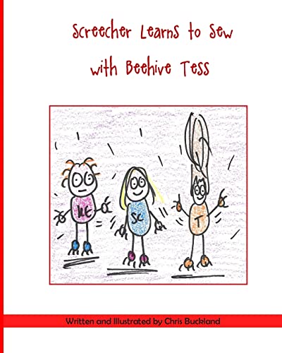 Beispielbild fr Screecher Learns to Sew with Beehive Tess: A Krazy Eye Story zum Verkauf von THE SAINT BOOKSTORE