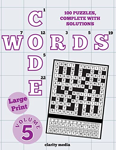 9781515248477: Large Print Code Words Volume 5