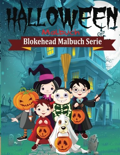 9781515275916: Halloween Malbuch (Blokehead Malbuch Serie)